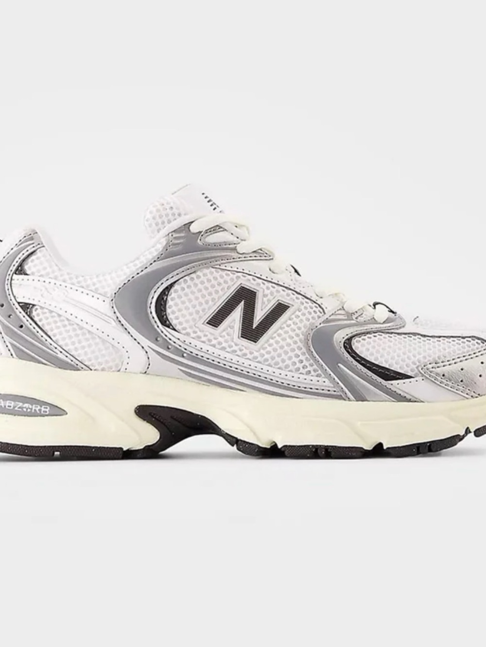New Balance White/Silver Running Sneakers NEW BALANCE 530 Womens Shoes 9.5